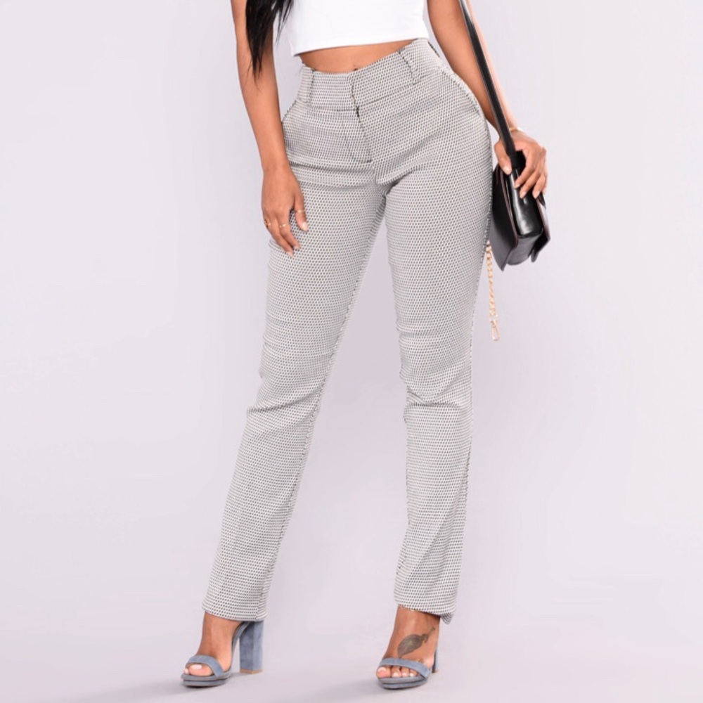 Fashion Nova Print Trouser Pants